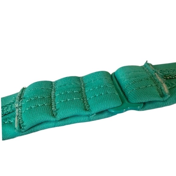 3x25* Aerie Push up Underwire Swim Top Teal Aqua Adjustable Back Tie - Picture 9 of 13